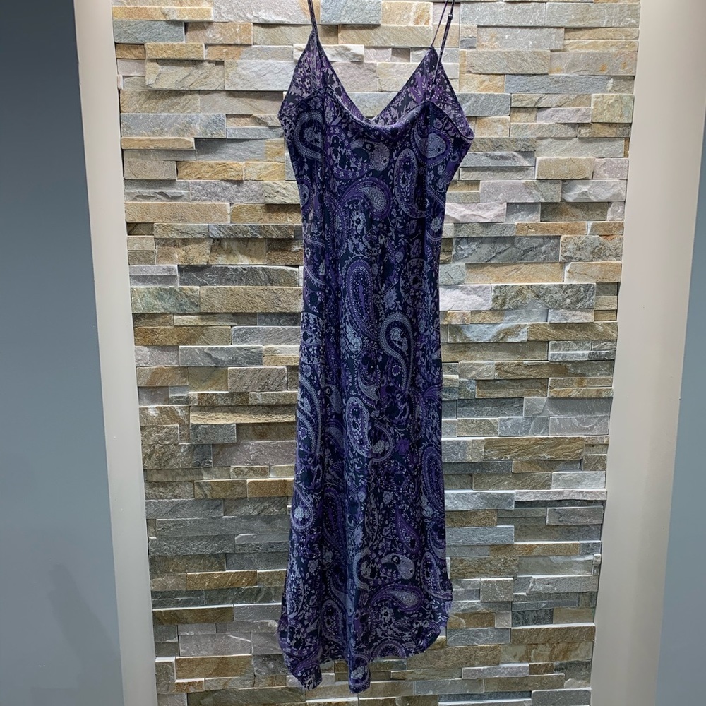 NILI LOTAN Print Silk Slipdress - Picture 5 of 8